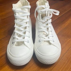 Sincerely Jules white high top sneakers